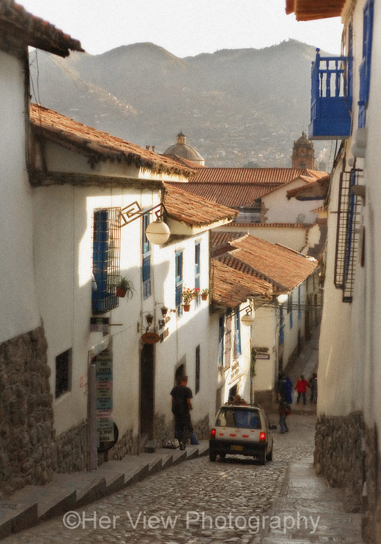 Photo Cusco street scene