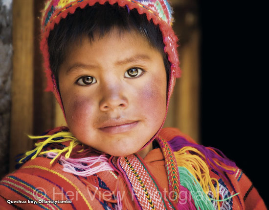 Quechua boy