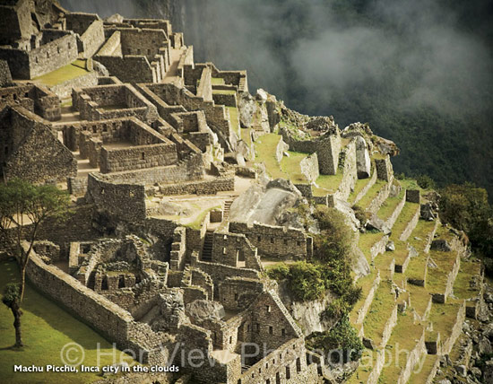Machu Picchu terraces