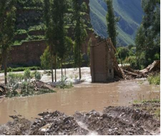 Peru flooding in sacred valley Flooding in the Valley