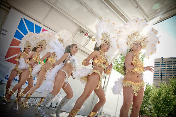 Edmonton latin festival Samba dancers