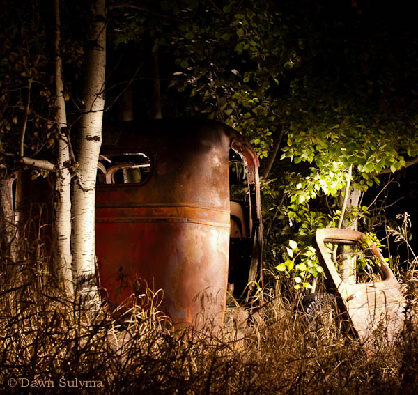 Night photography field trip - student image by Dawn Sulyma