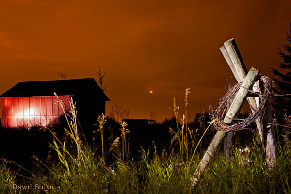 Night photography field trip - student image by Dawn Sulyma