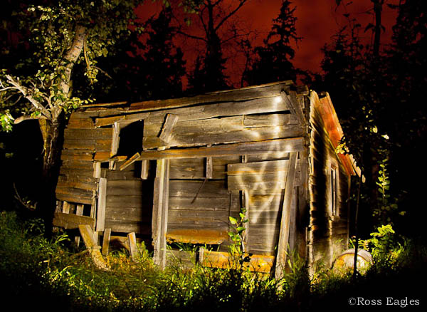 Night photography field trip - student image by Ross Eagles