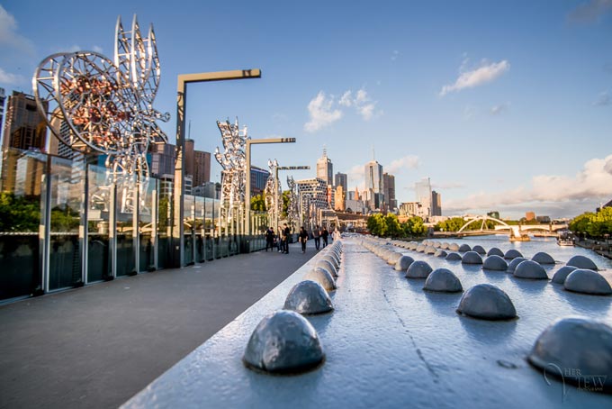 Melbourne city skyline